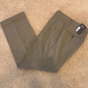 NWT Men’s Ralph Lauren Slacks Light Brown-32Wx30L